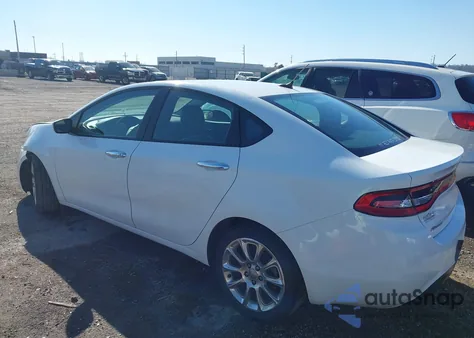 2014 Dodge Dart Limited z USA, uszkodzony, nr VIN 1C3CDFCBXED675120